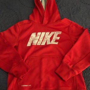 Boys Nike Hooded Sweatshirt